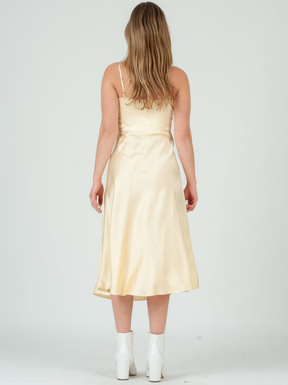 SATIN SLIP DRESS