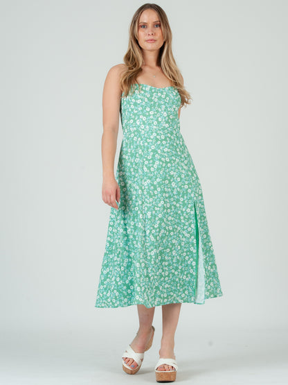 FLORAL SLIP DRESS