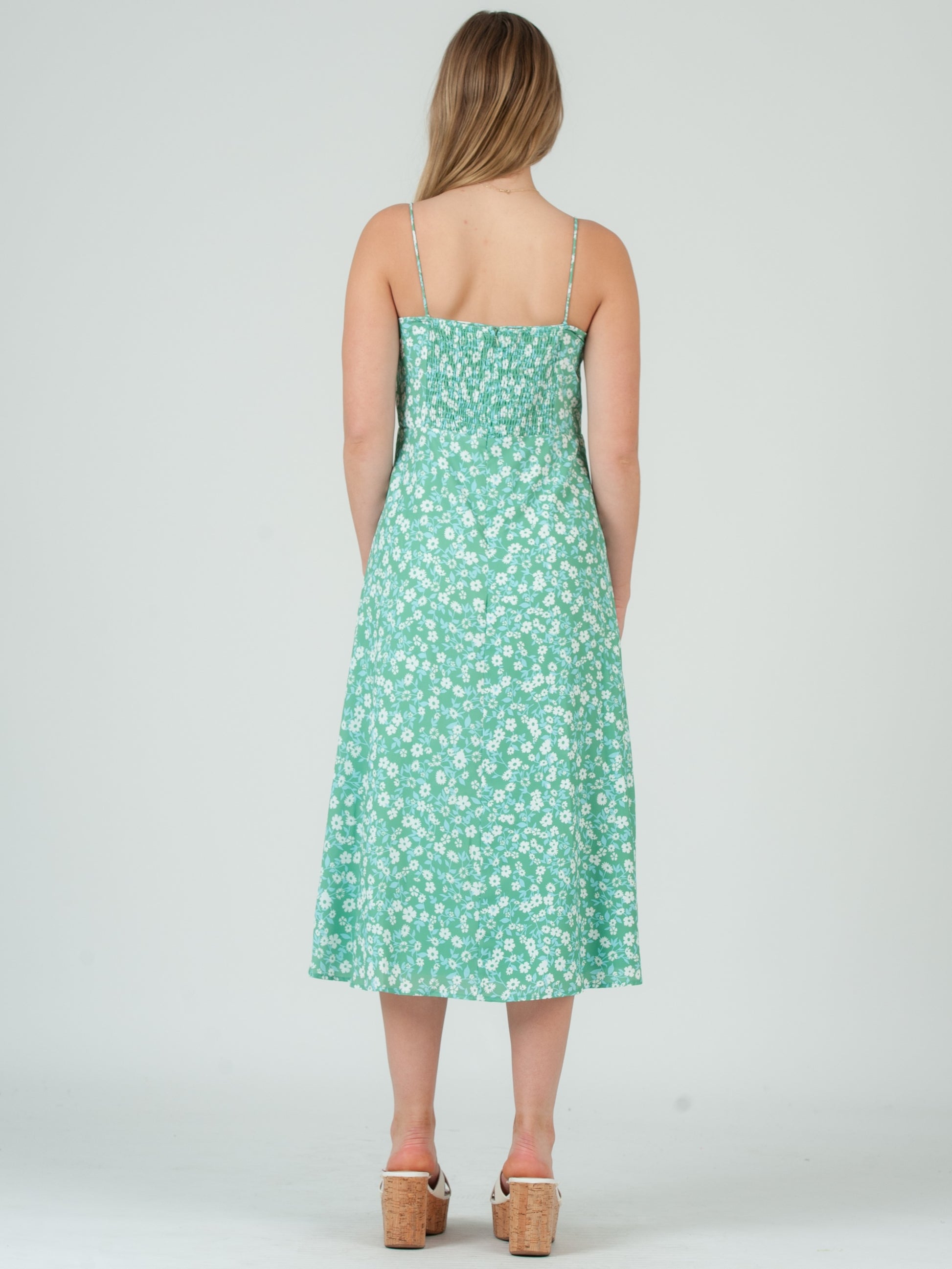 FLORAL SLIP DRESS
