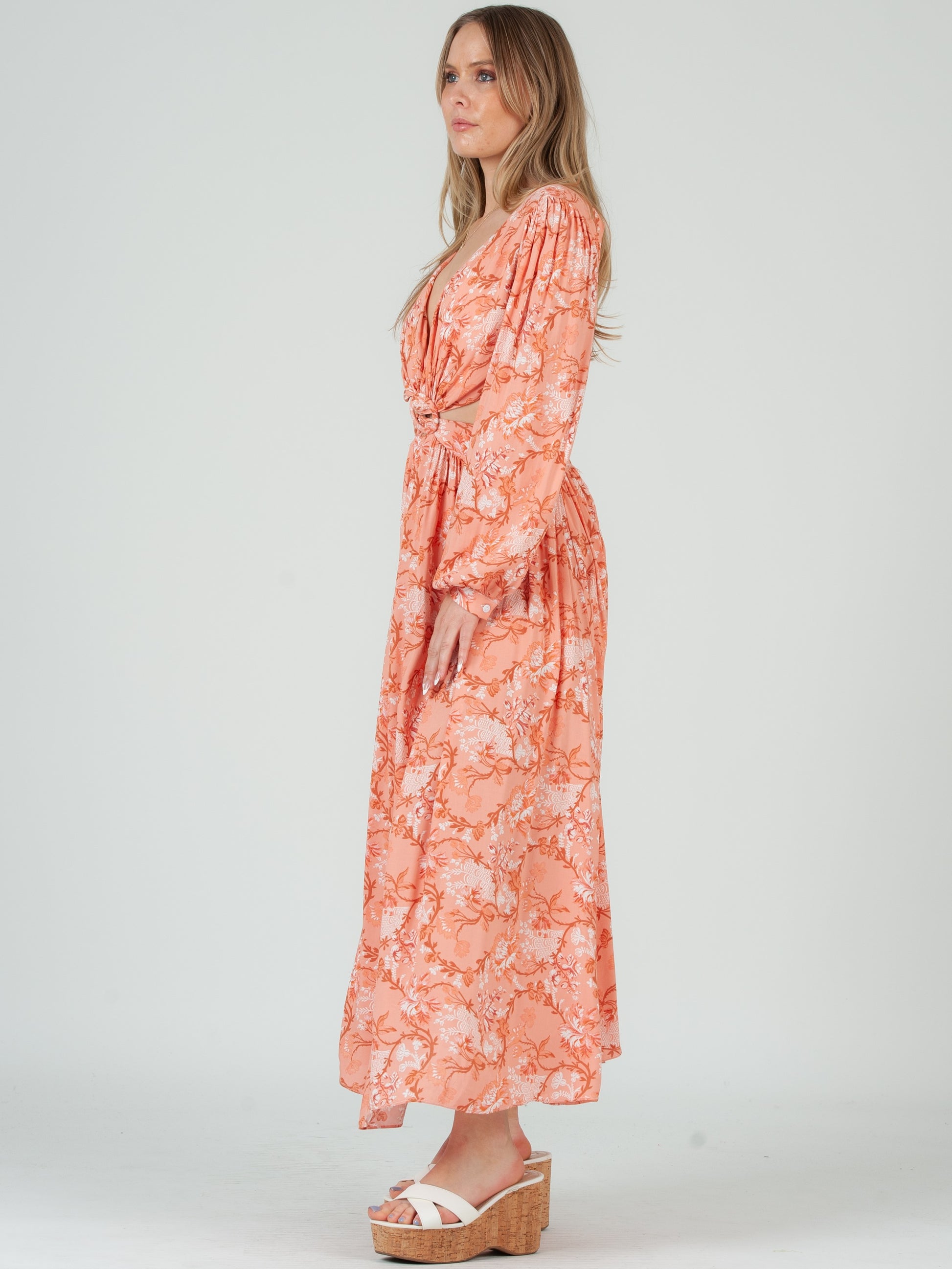 FLORAL MAXI DRESS