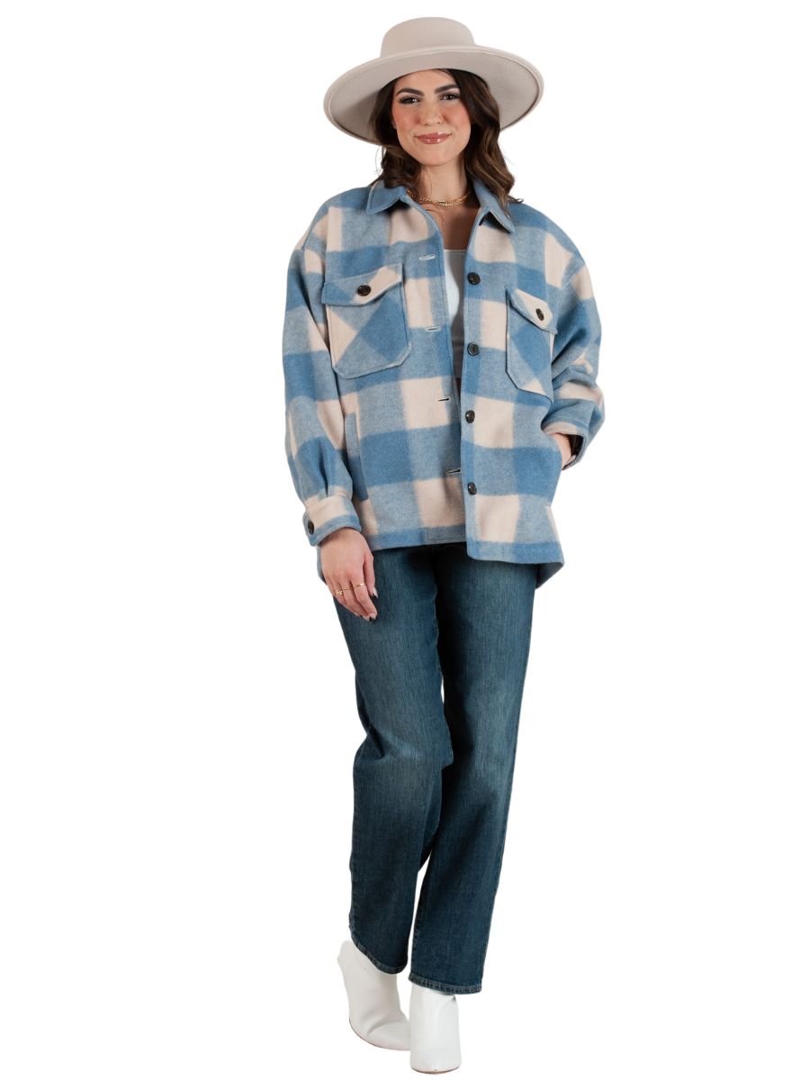 PLAID SHACKET