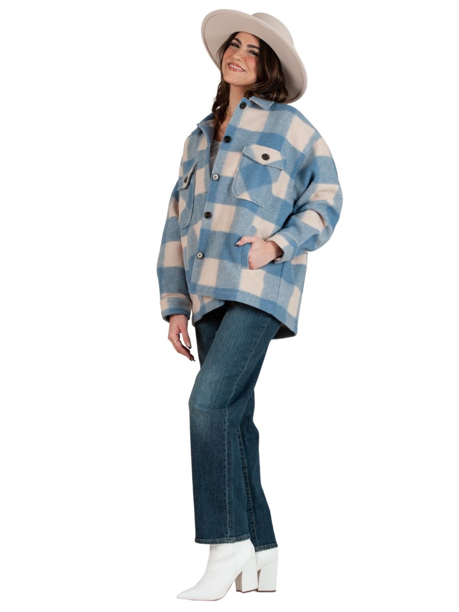 PLAID SHACKET