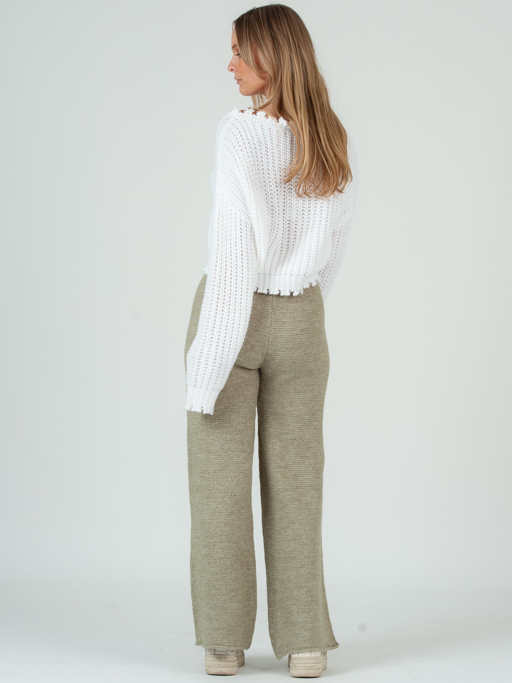 KNIT SWEATER PANT