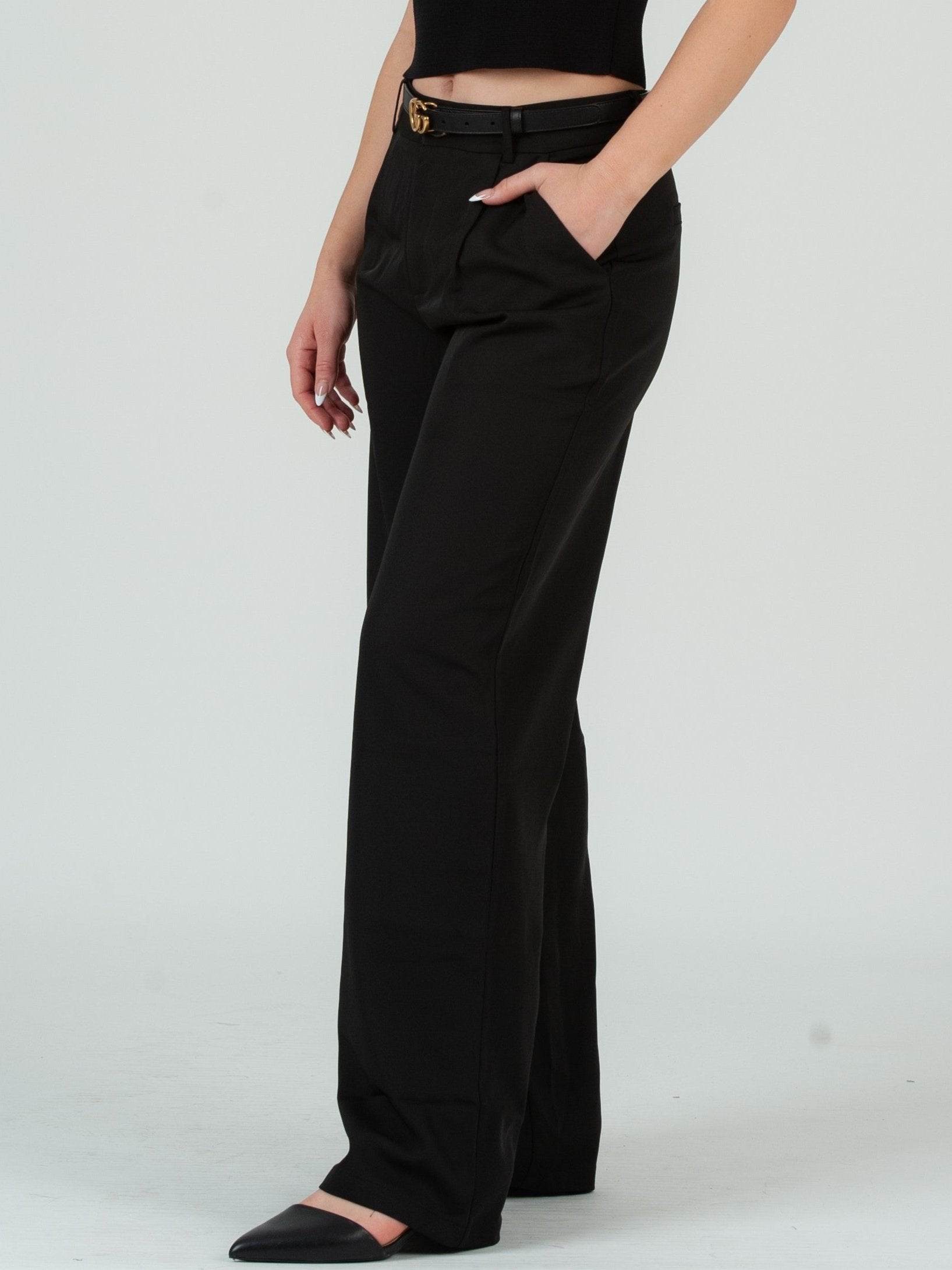 BLACK TROUSER PANTS