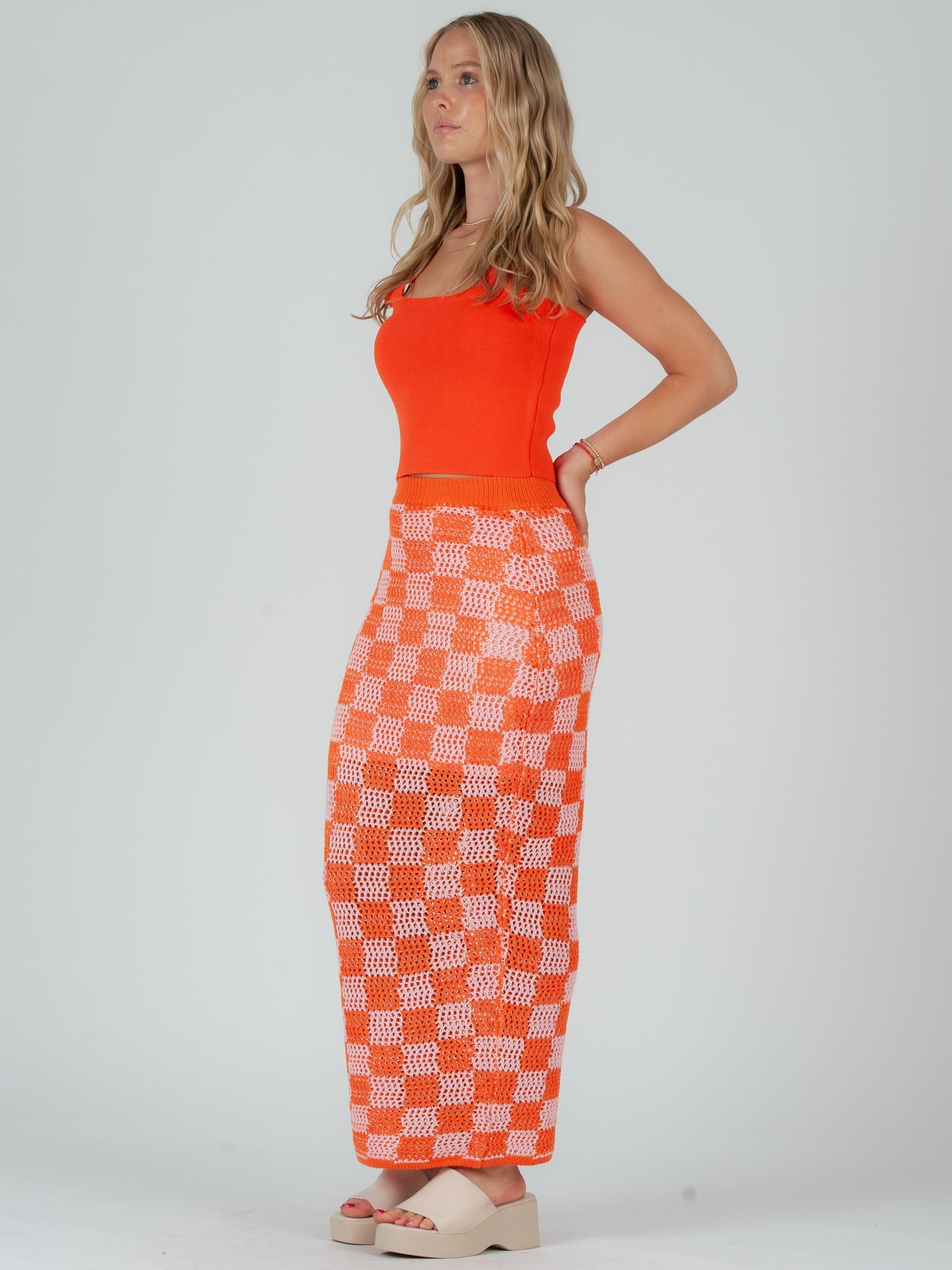 CHECKERED DRESS