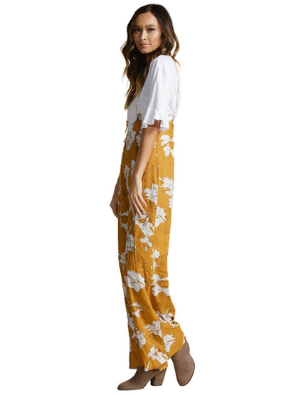 JORDAN JUMPSUIT-SUNSET HIBISCUS