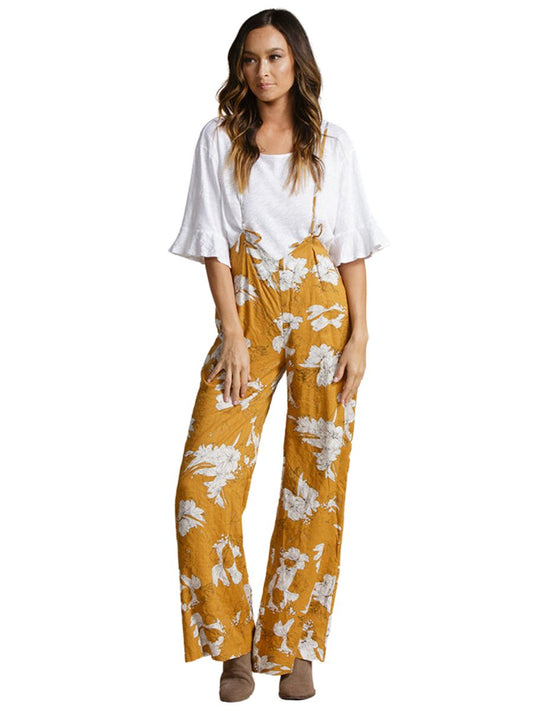 JORDAN JUMPSUIT-SUNSET HIBISCUS