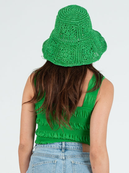 Women's Textured Knit Square Neck Tank Top