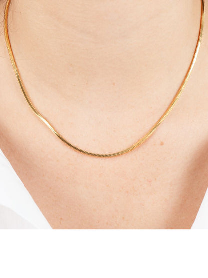 CLASSIC SNAKE CHAIN NECKLACE