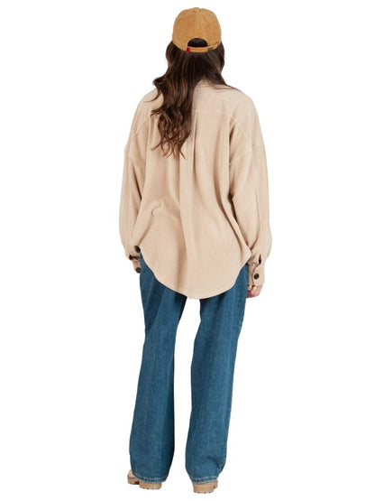 CALLIE SLOUCHY SHACKET-TAUPE