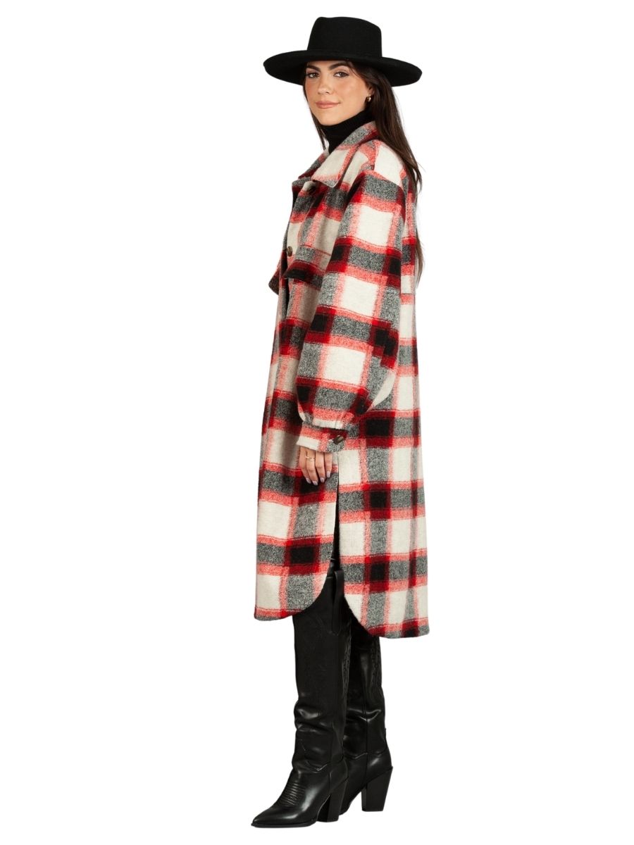 TANANA SHACKET-BRW PLAID