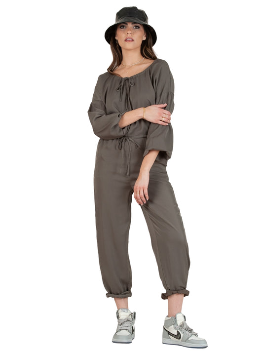 LEIA JUMPSUIT-MOSS