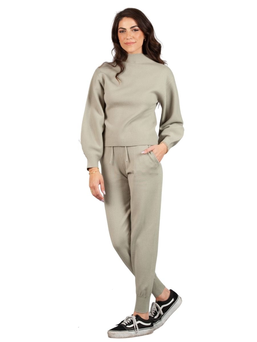 KNIT JOGGER SET