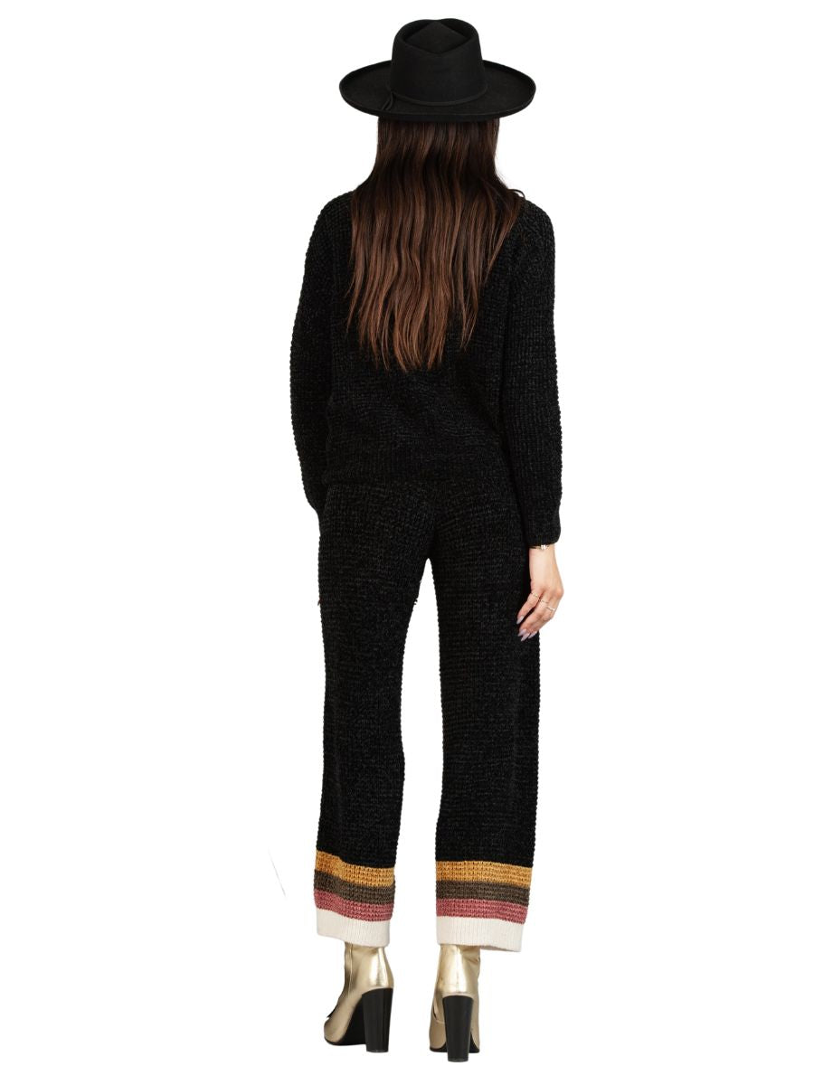 BRADEN CHENILLE SWEATER TOP AND PANT SET