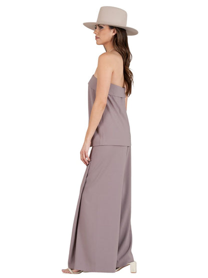 IRIS WIDE LEG PANT-WISTERIA