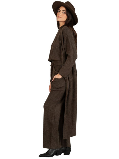 AVERY SWEATER DUSTER-CACAO