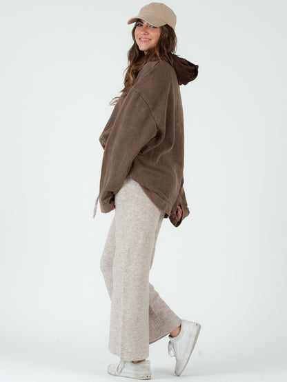 AVERY SWEATER PANTS-BLUSH SNOW