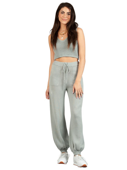 MAIA KNIT TANK-SAGE