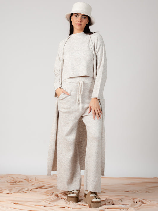 AVERY SWEATER DUSTER-CLOUD
