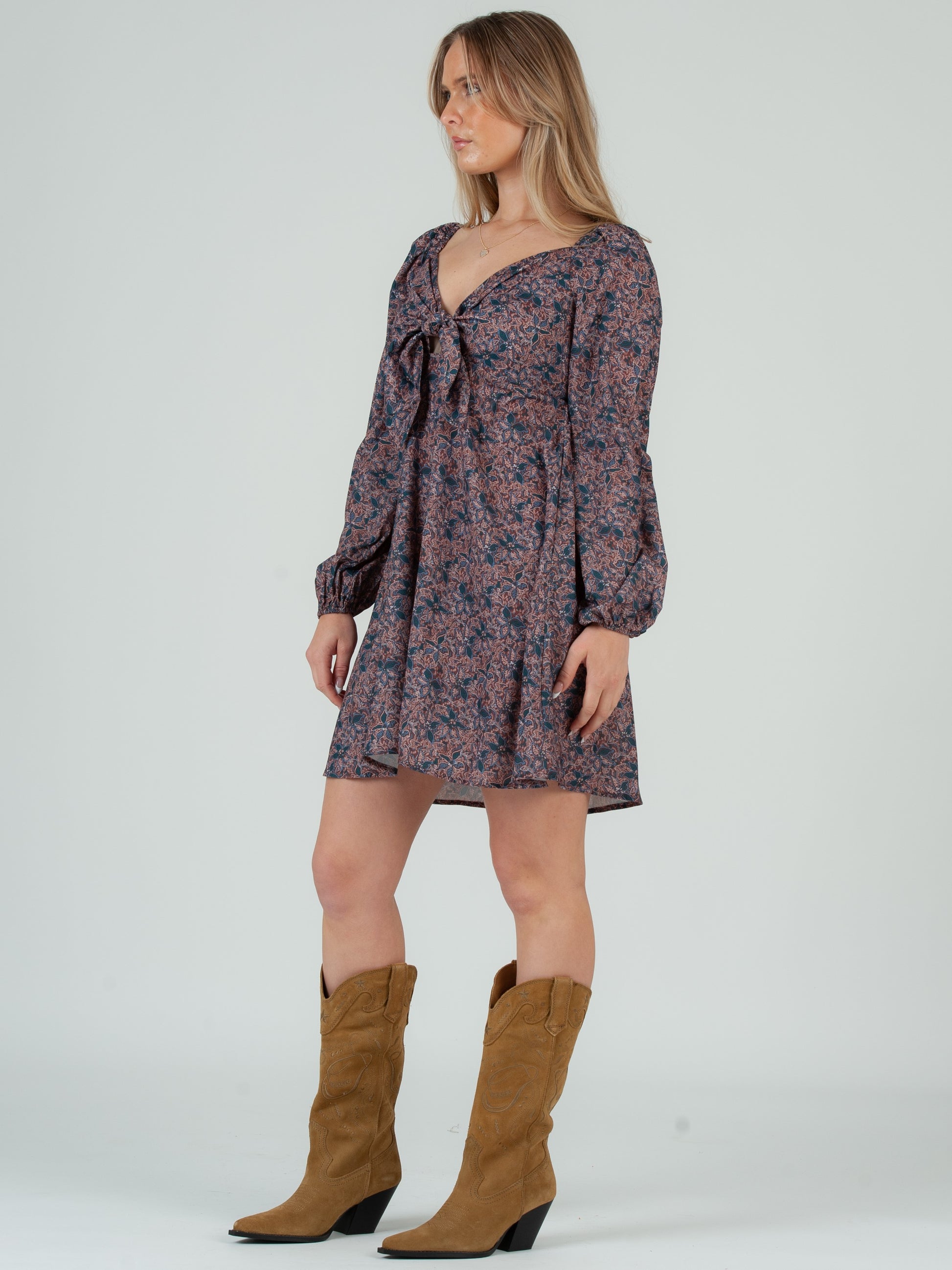 FLORAL BOHO DRESS