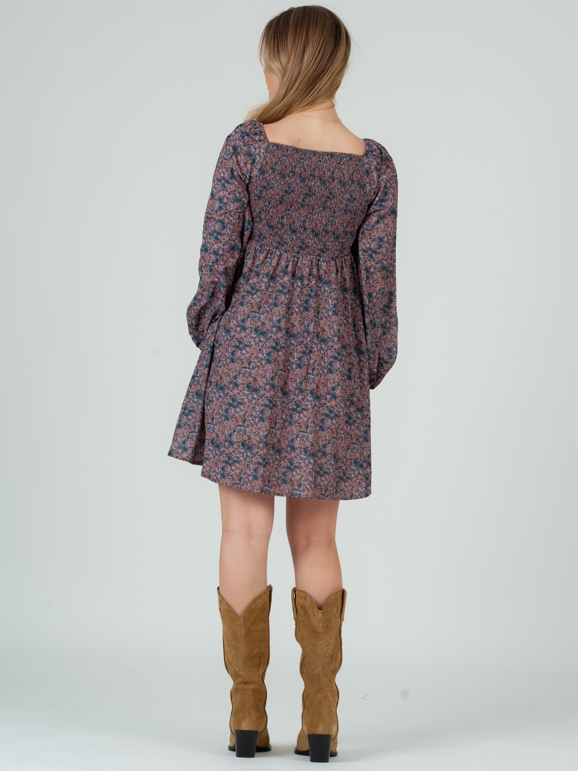 FLORAL BOHO DRESS