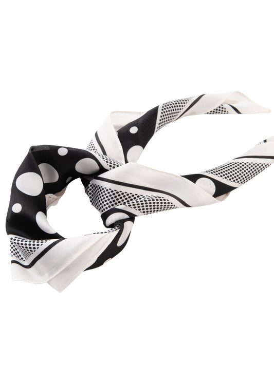 LILLY DOTTIE SCARF-BLACK