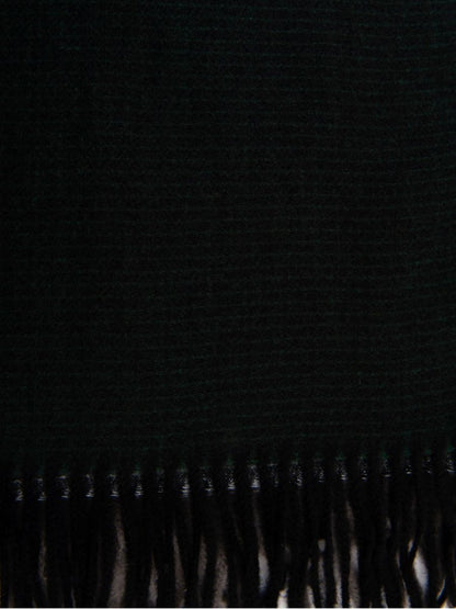 SQUAW VALLEY HERRINGBONE TEXTURED MIX SCARF-GRN/GREY