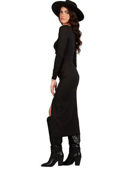 Women's Jersey Knit Maxi Dress