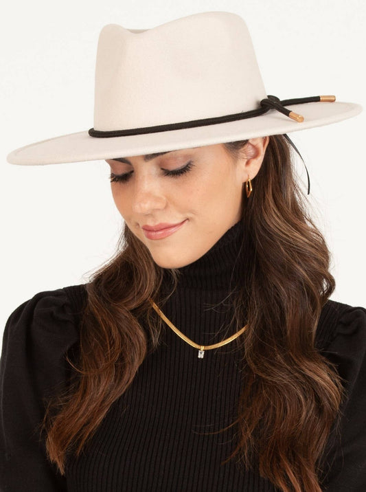 FEDORA WITH TRIM