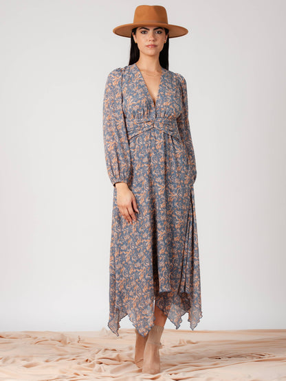 FLORAL MAXI DRESS