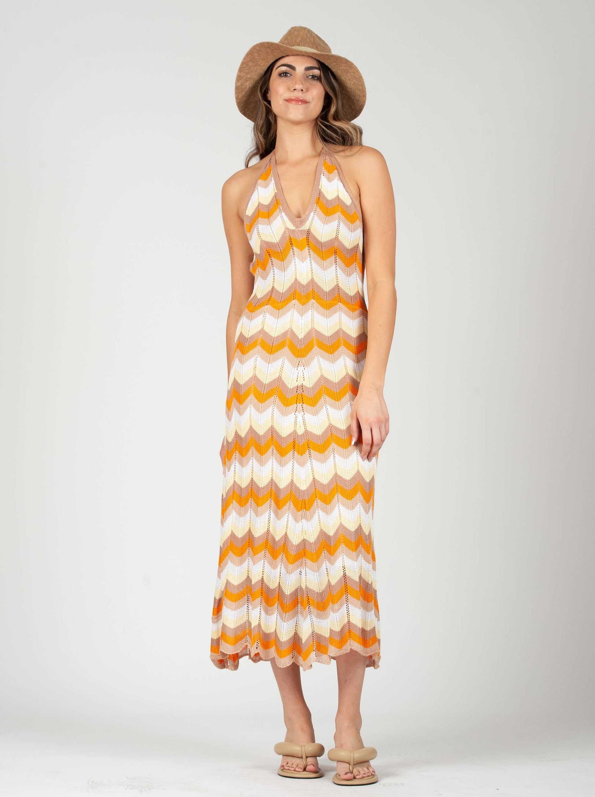 CROCHET MAXI DRESS