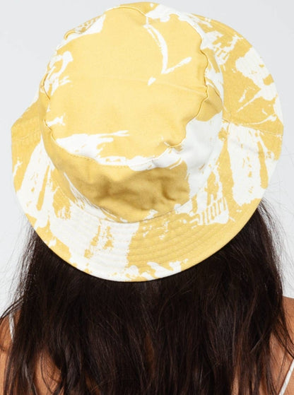 TIDE CANVAS BUCKET HAT-MARIGOLD