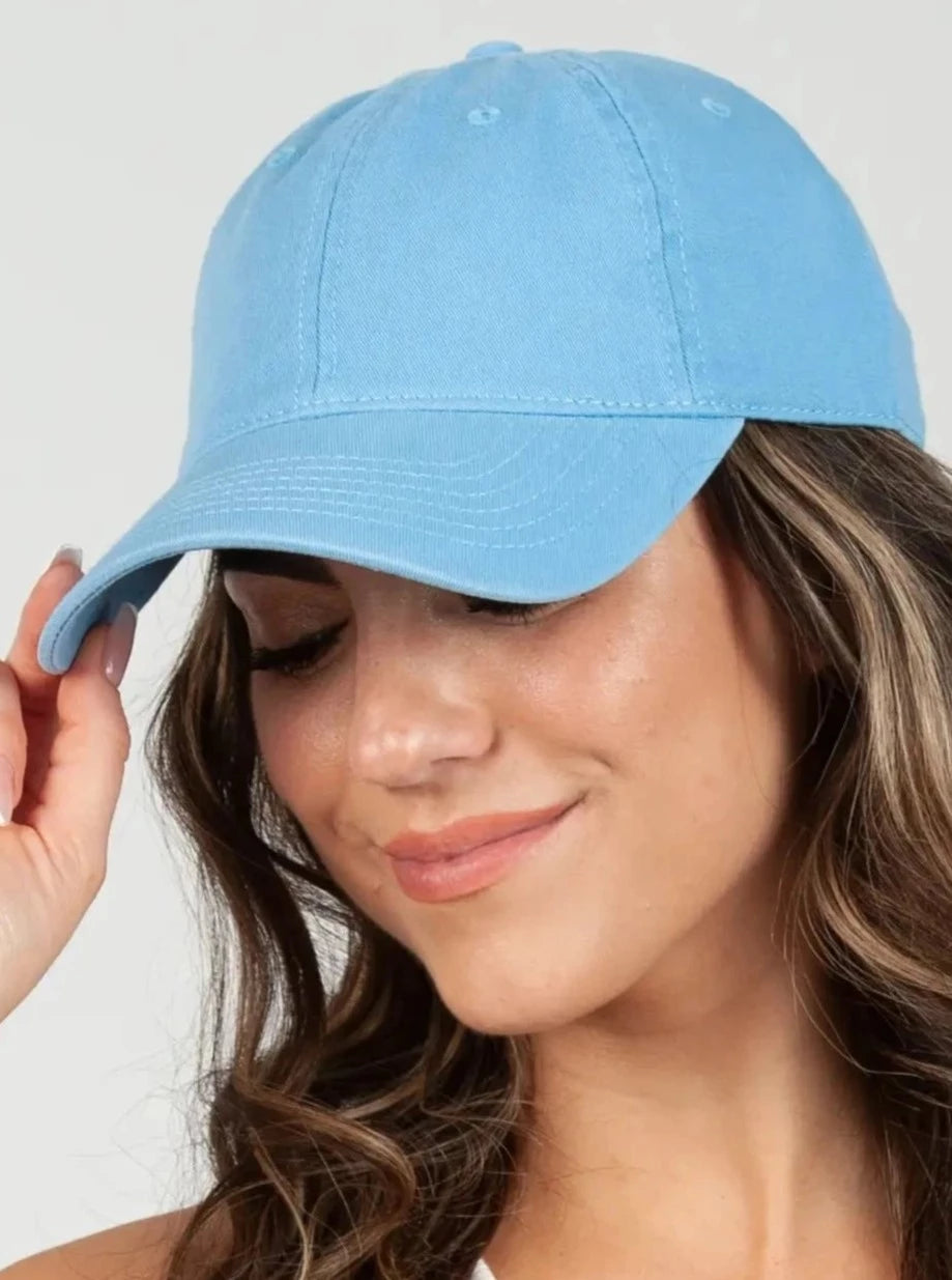 BLUE BASEBALL CAP