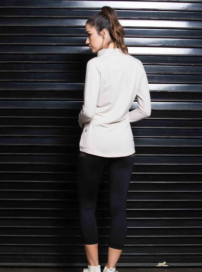 FRANNY ACTIVEWEAR JACKET-TAUPE
