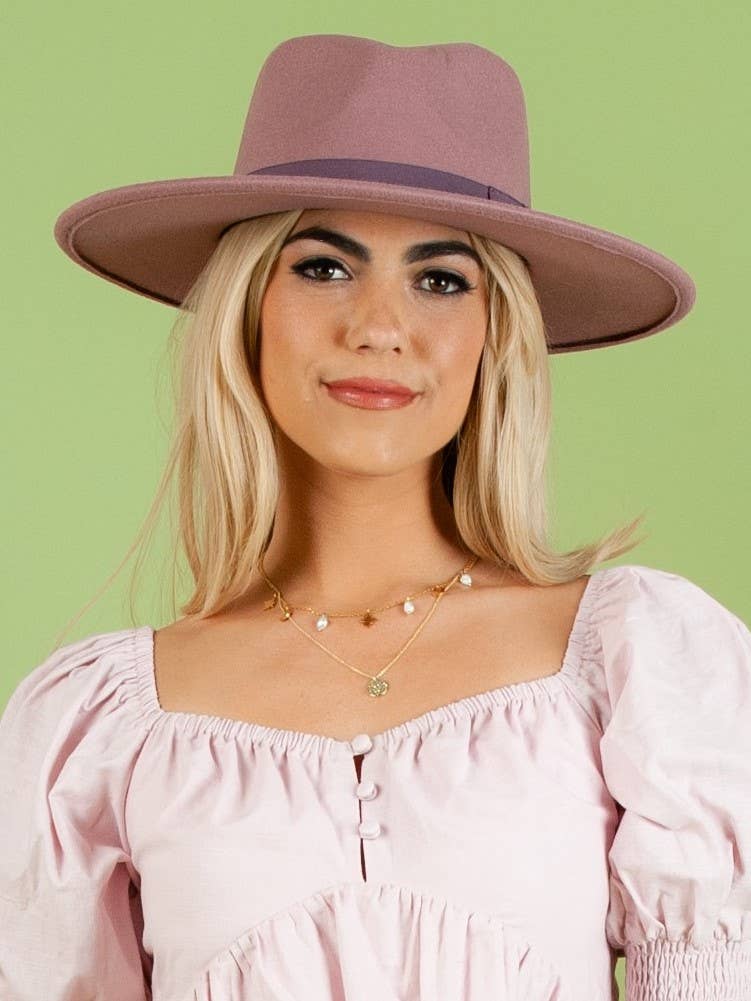 PURPLE RANCHER HAT
