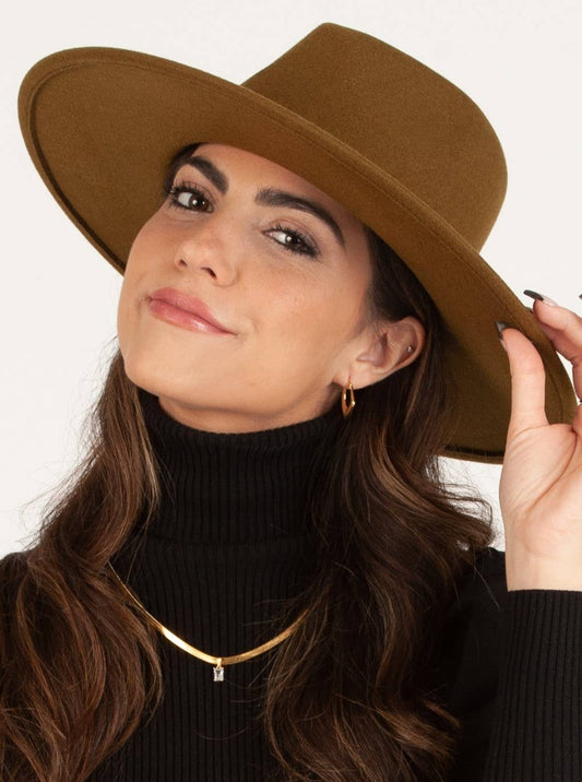 FEDORA WITH TRIM