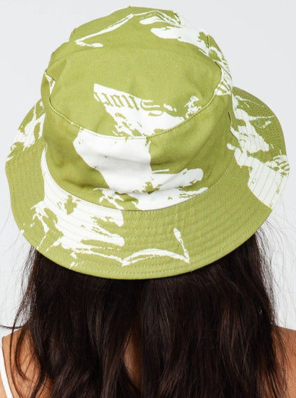 TIDE CANVAS BUCKET HAT-GRASS