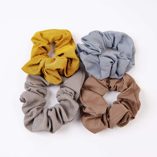 MISTY STRIPED SCRUNCHIE