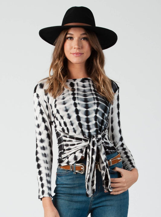 PORTO LS TOP-TIE DYE