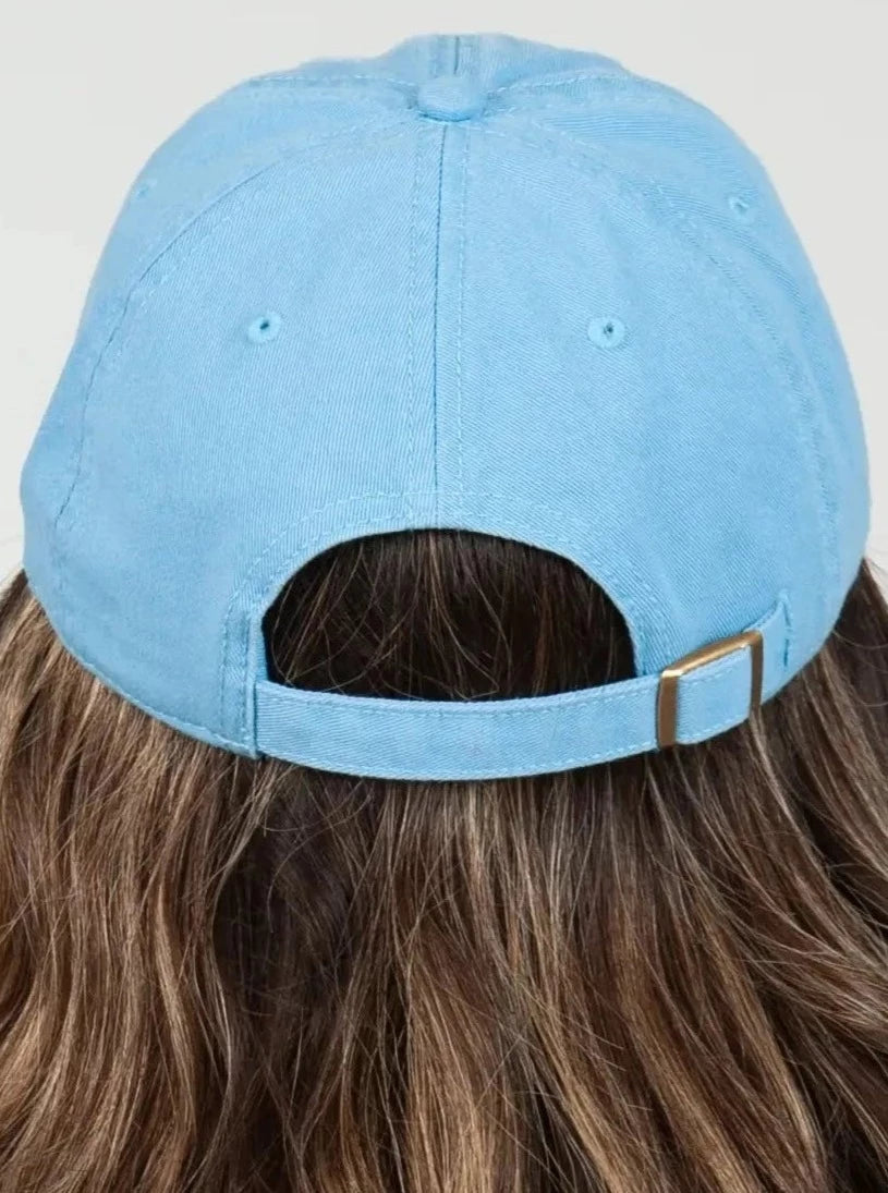 BLUE BASEBALL CAP