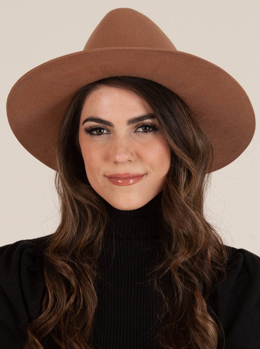 BROWN FEDORA