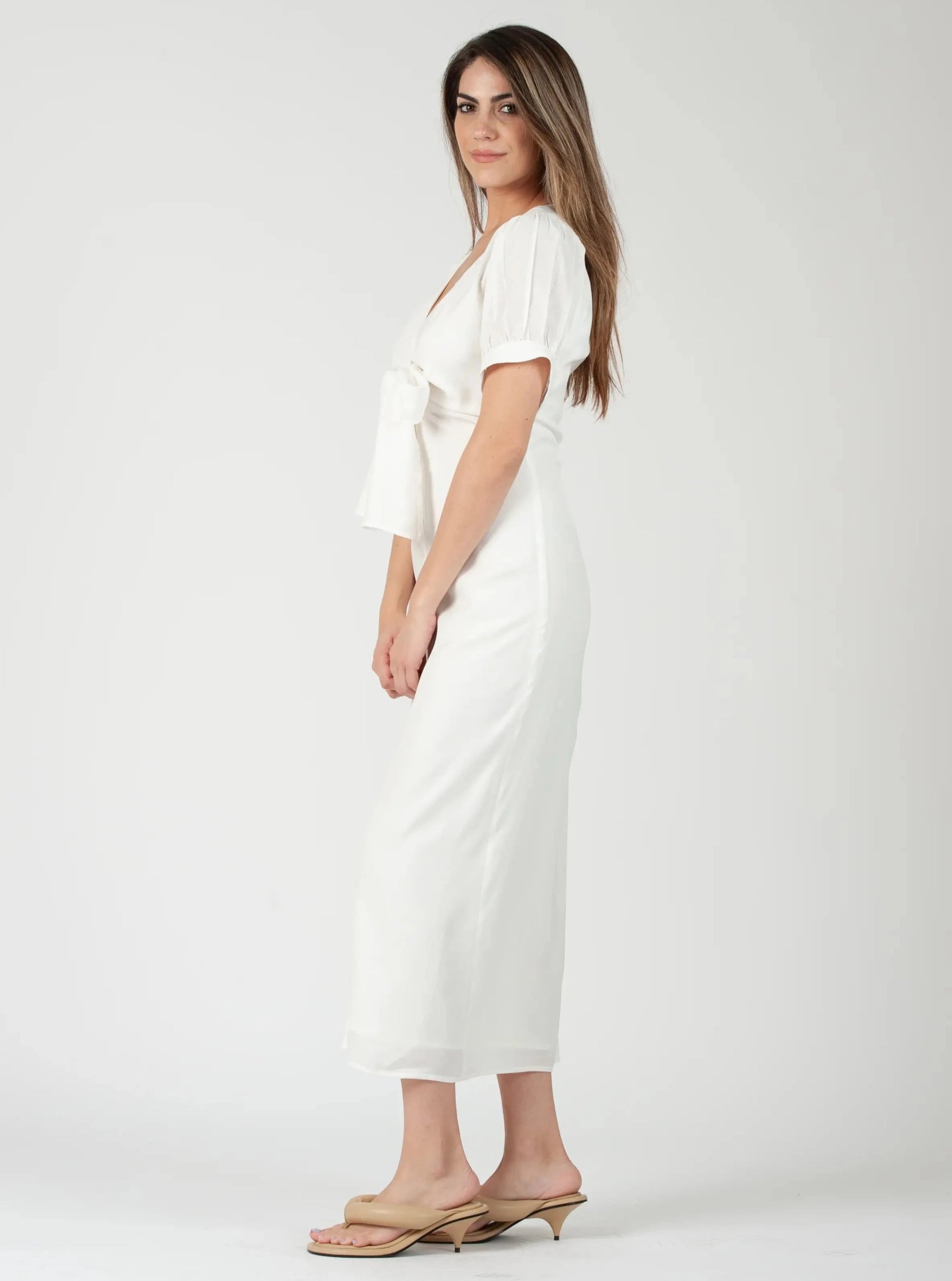 PUFF SLEEVE DRESS