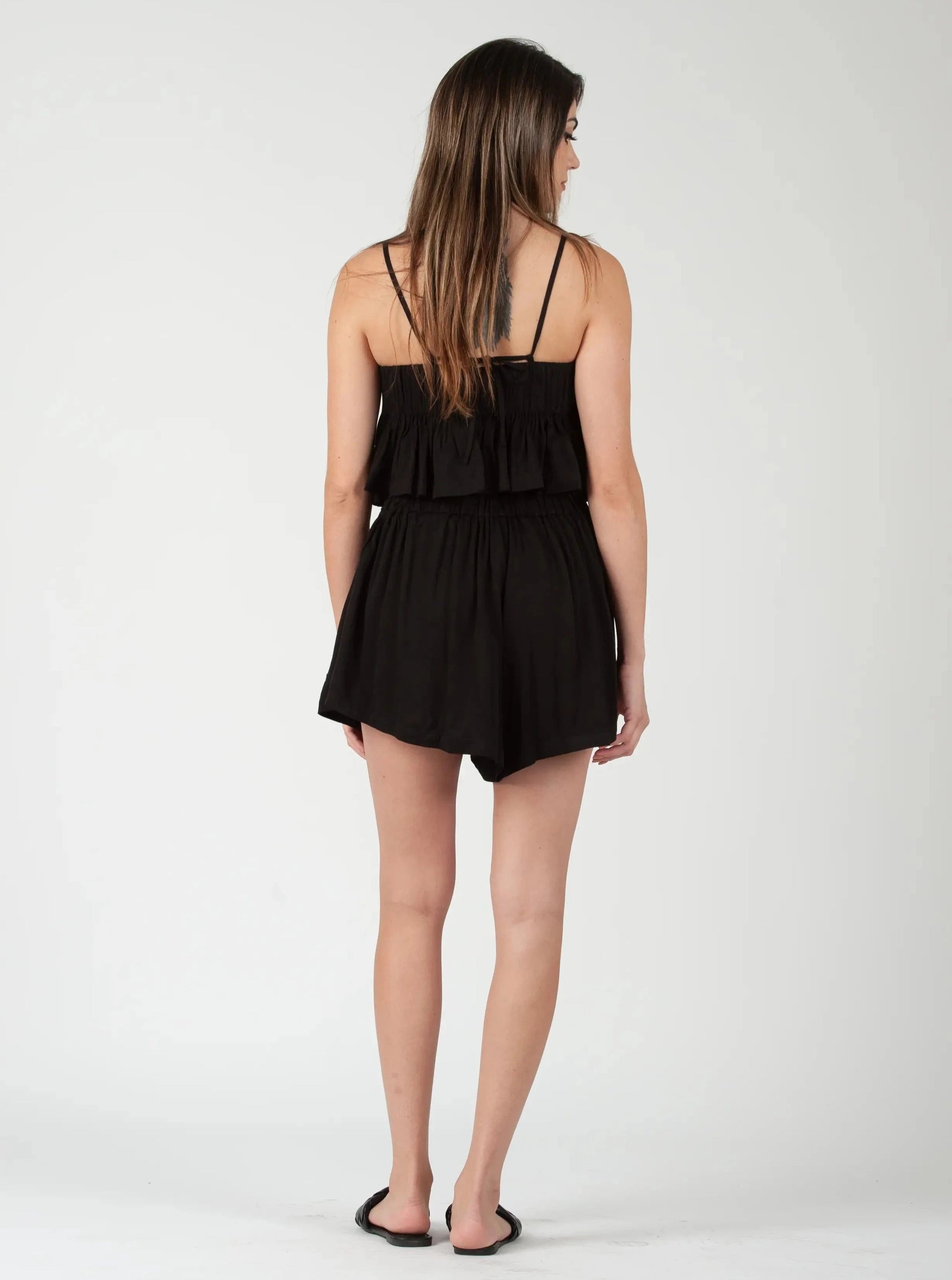 BLACK TWO PIECE SET