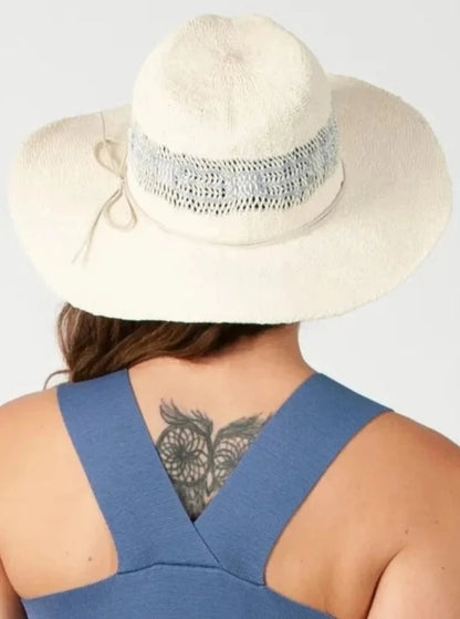 COLORBLOCK STRAW HAT