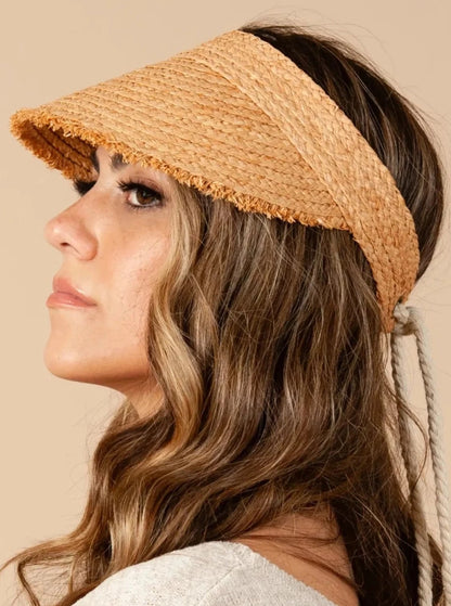 STRAW VISOR