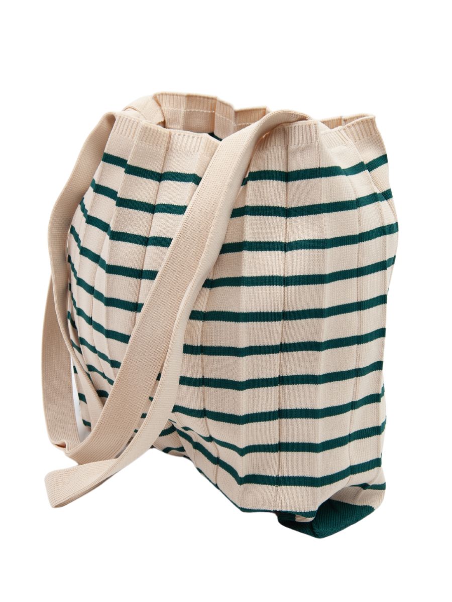 Women's Knit Shoulder Tote Bag