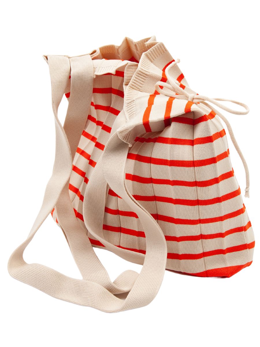 Women's Knit Shoulder Tote Bag
