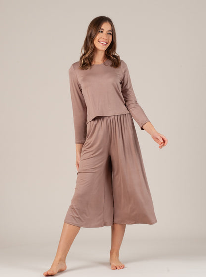 CALYPSO TOP-BROWN