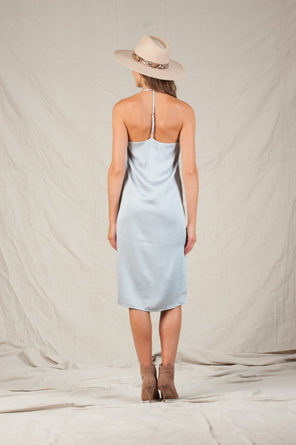 CONSTANTIA DRESS-ICE GRAY