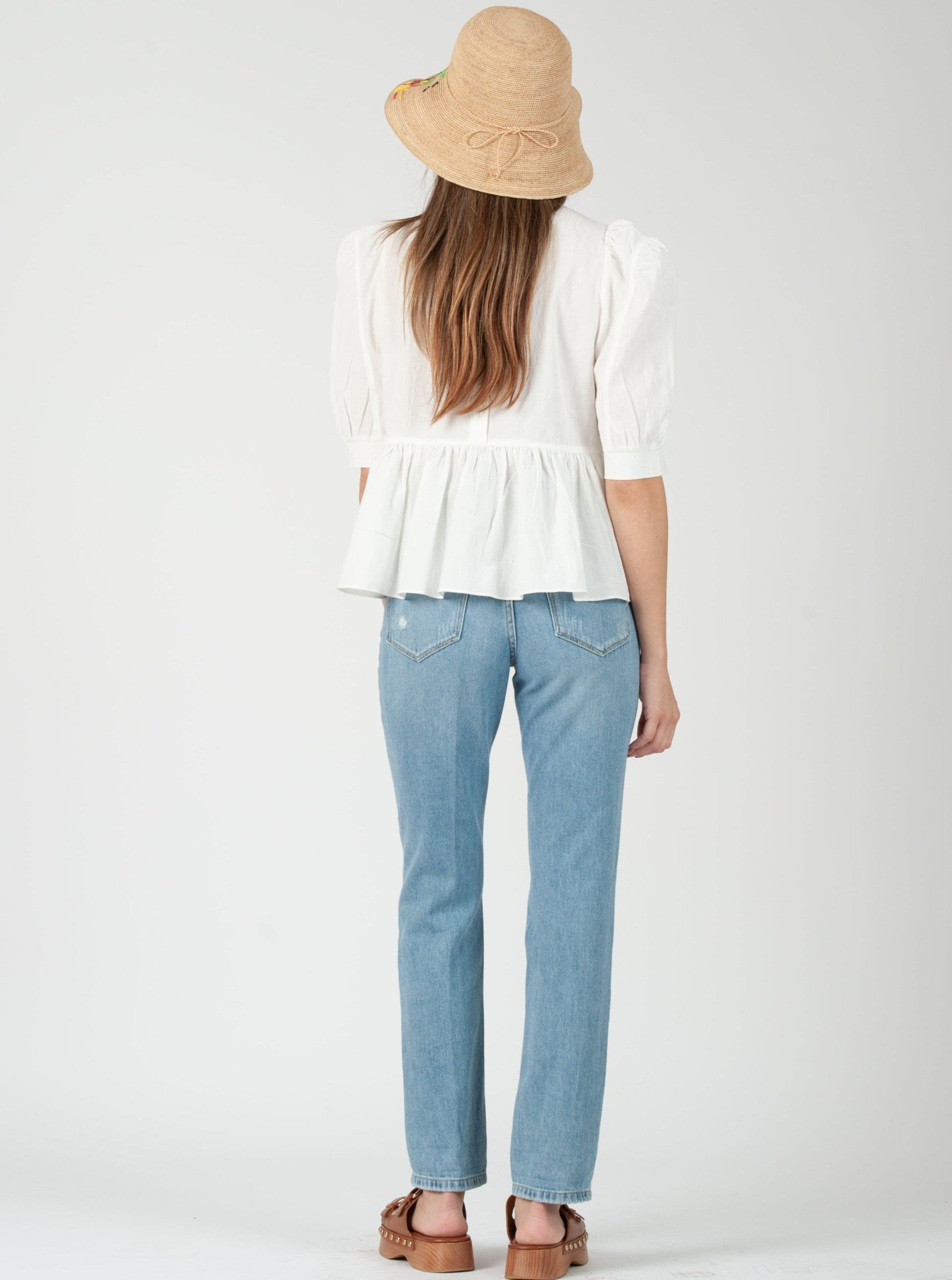 WHITE BLOUSE